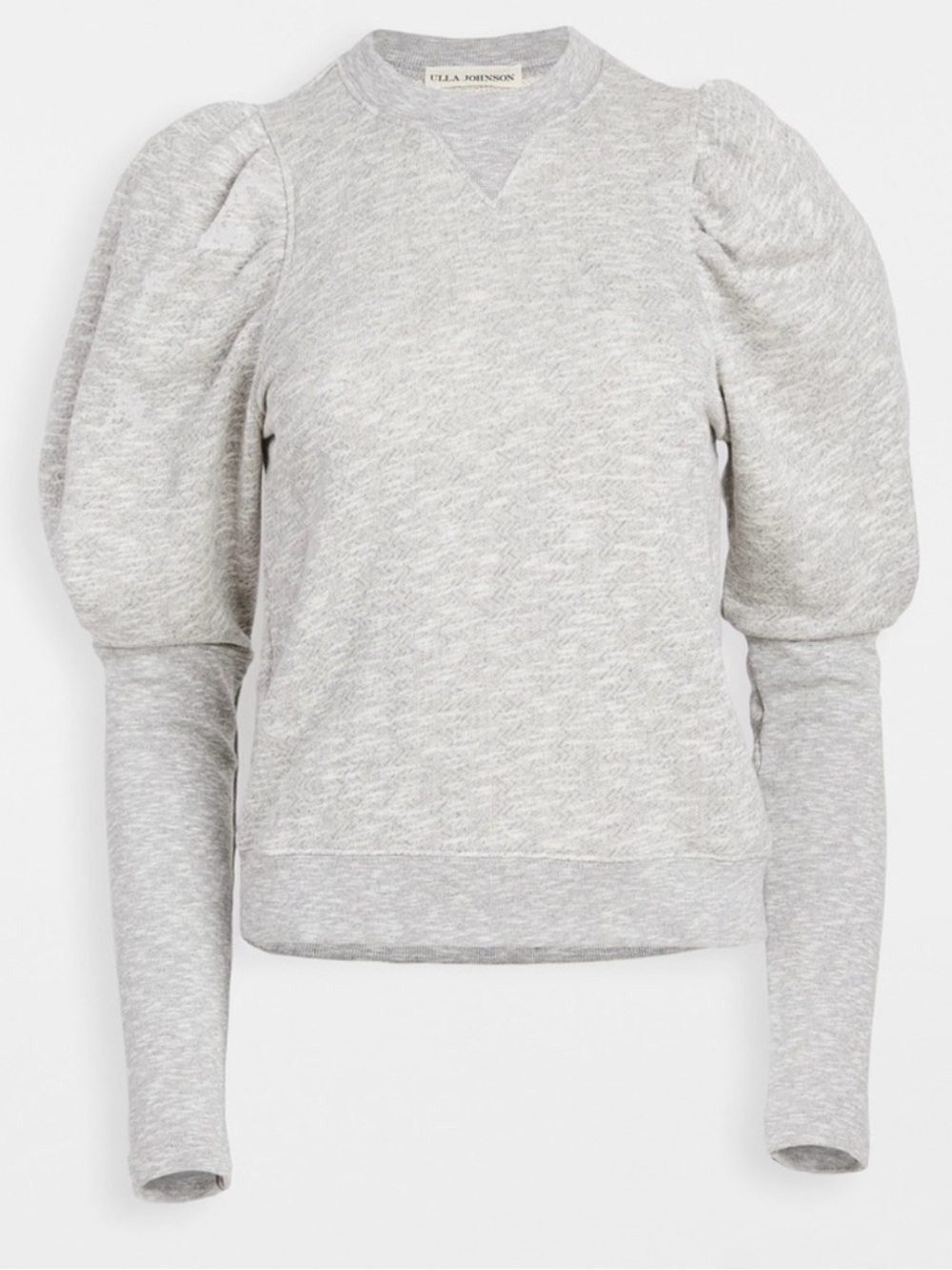 Ulla Johnson Heather Gray Crewneck Pullover